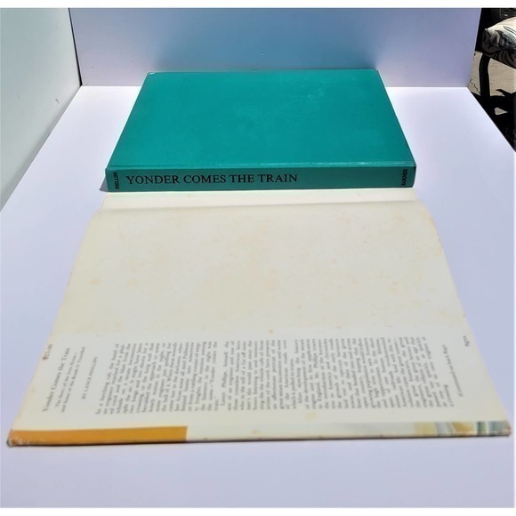 Vintage Yonder Comes the Train by Lance Philips, Railroad History Hardcover Book - Picture 7 of 12